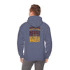 Unisex Heavy Blend™ Hooded Sweatshirt - Washington Fans Never Waver W Leopard Football- Perfect for Sports Fans - Never Waver