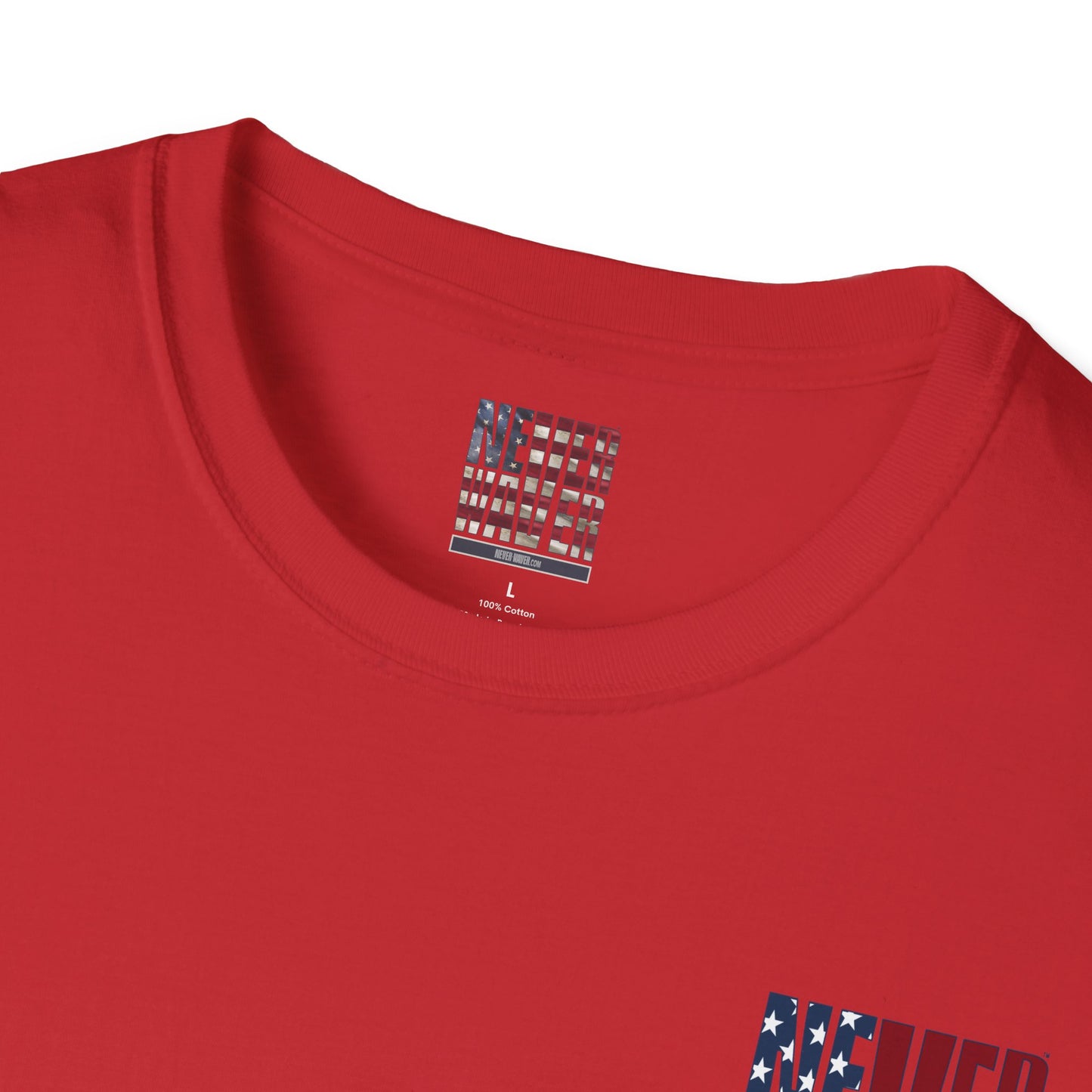 Never Waver Like This Mom Unisex Softstyle T-Shirt - Never Waver