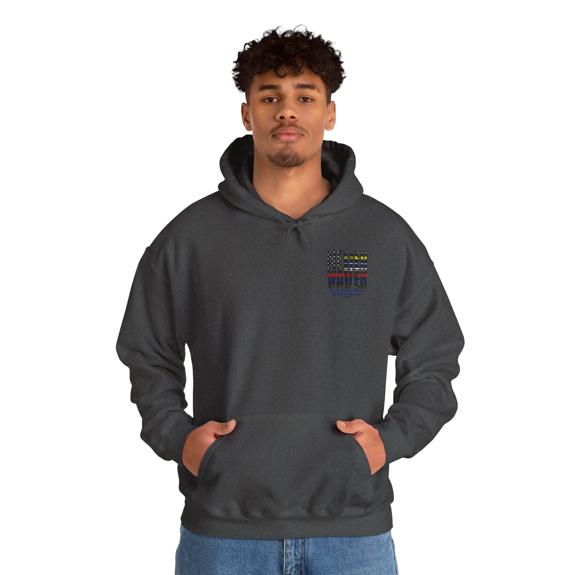Never Waver Hooded Sweatshirt for First Responders - Never Waver