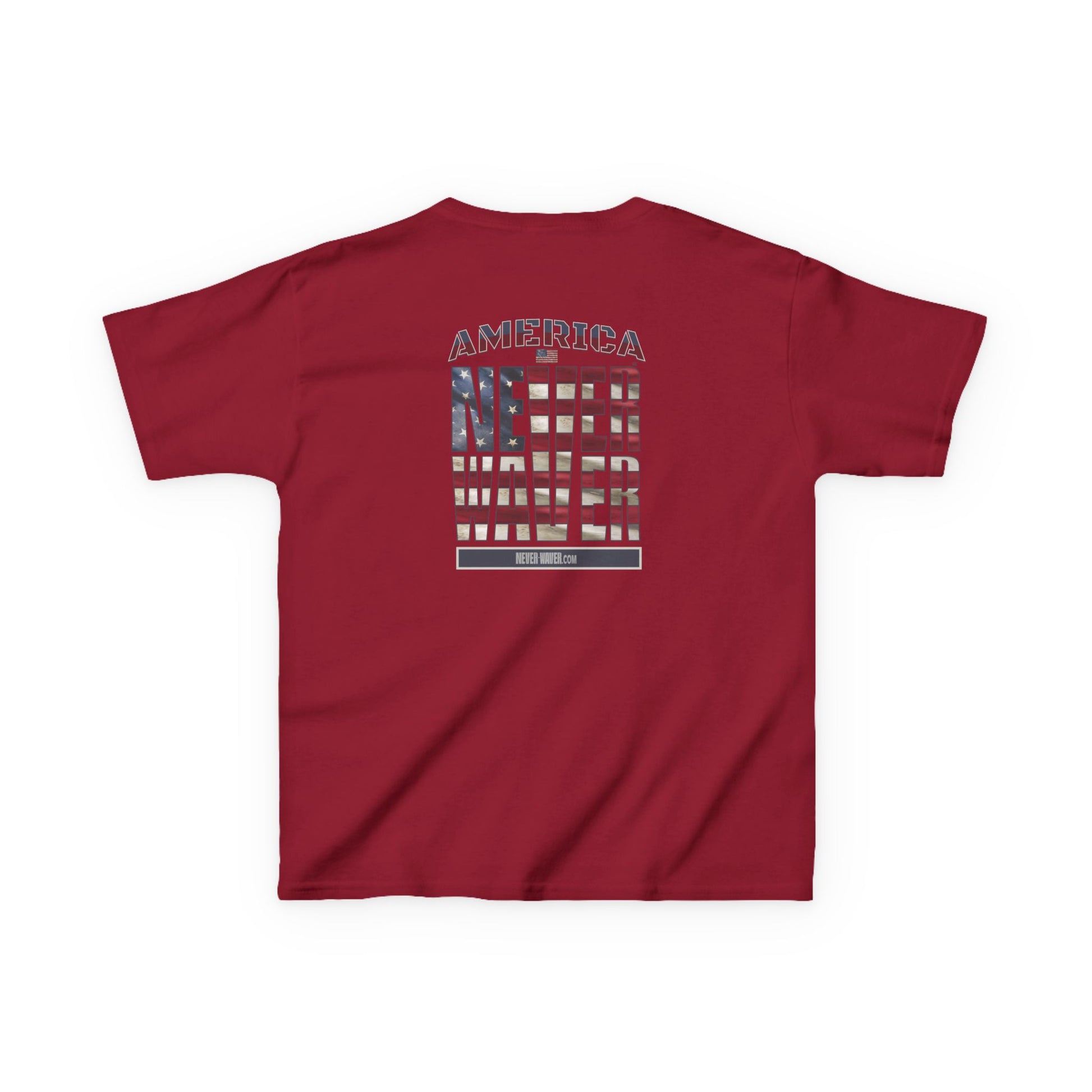 America Never Waver Kids Heavy Cotton™ Tee - Never Waver