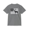 Unisex Garment-Dyed Pocket T-Shirt | "Never Waver Best Buckin' Dad Ever" Graphic Tee for Everyday Wear - Never Waver