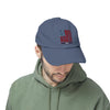 Unisex Distressed Cap - 'Never Waver' Casual Hat for Everyday Style Patriotic