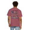 Never Waver Unisex Garment-Dyed T-Shirt - Patriotic Graphic Tee - Never Waver
