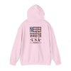 Unisex Heavy Blend™ Hooded Sweatshirt - 'Never Waver' USA Flag Design - Never Waver