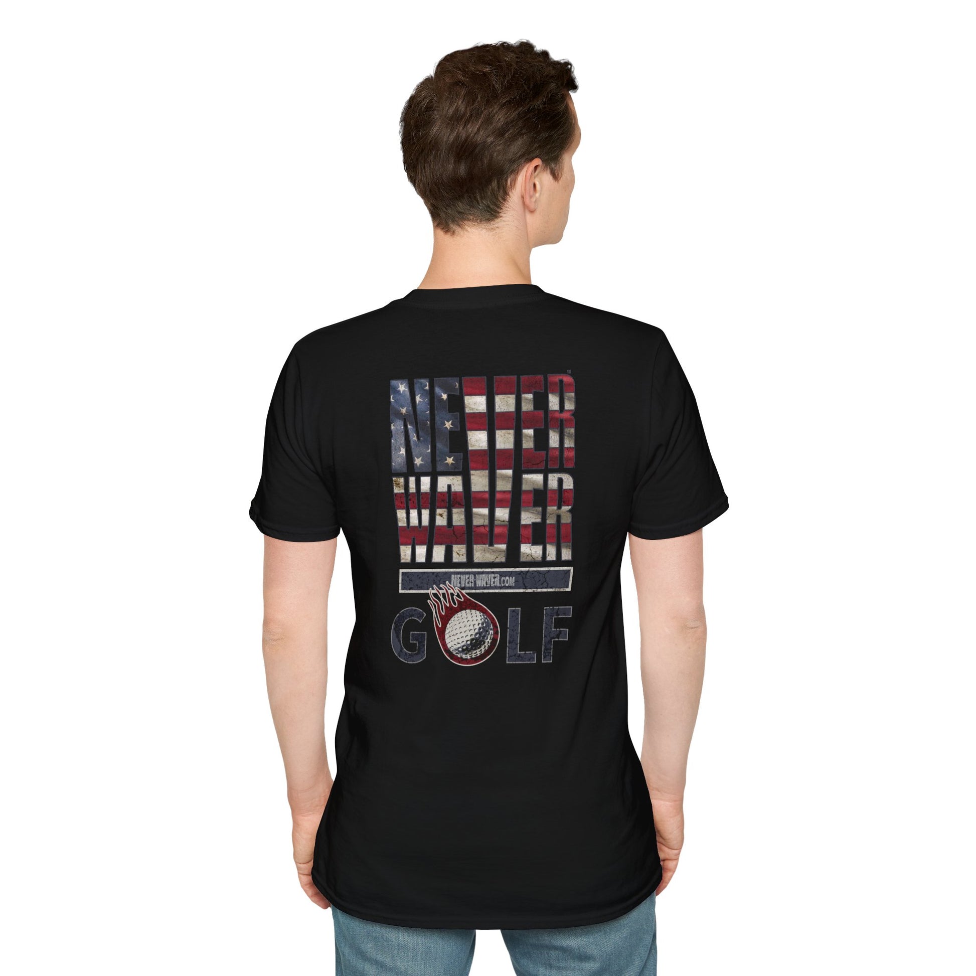 Never Waver Golf Unisex Soft style T-Shirt - Never Waver