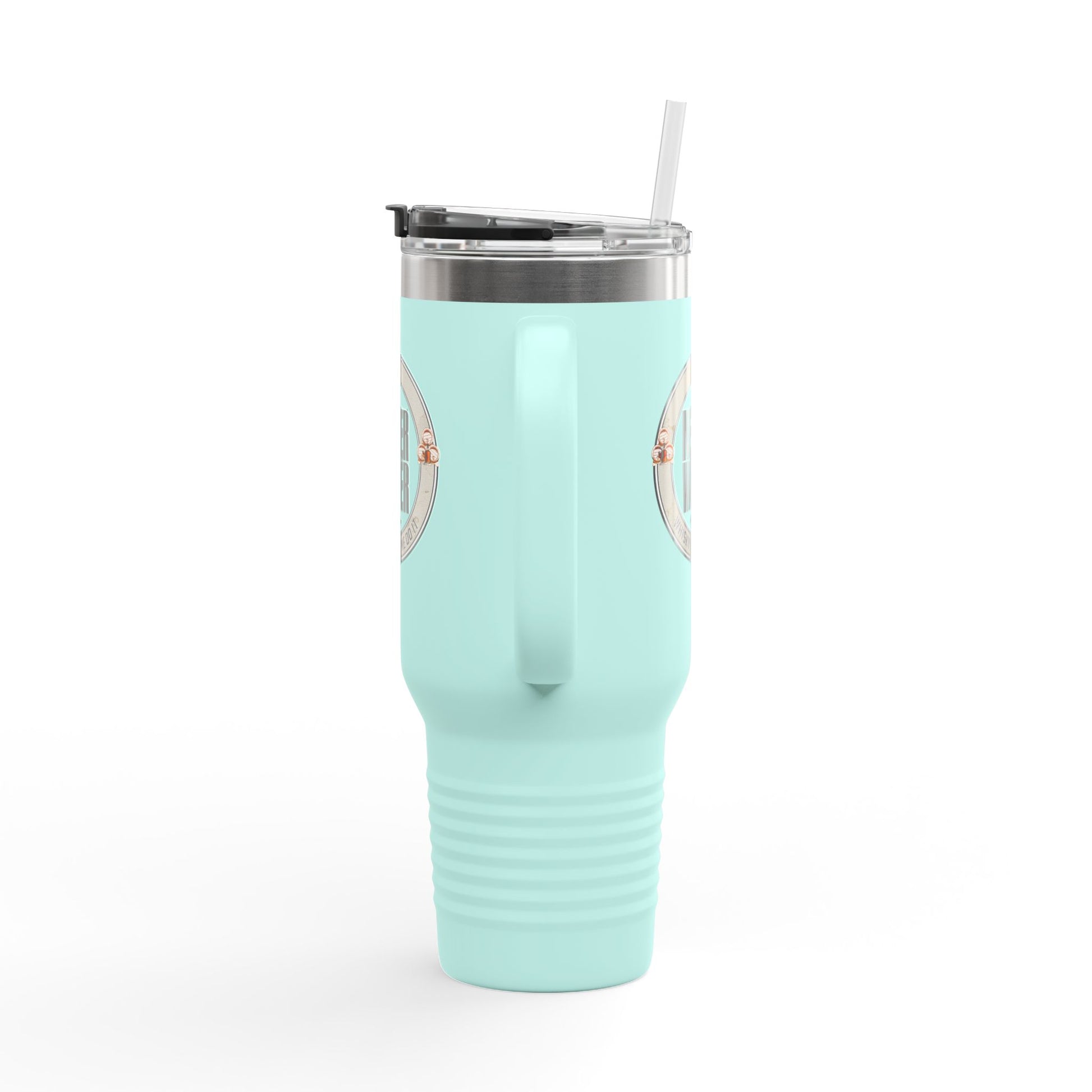 Never Waver Whisky Made Me Do It? Insulated Travel Mug, 40oz - Never Waver