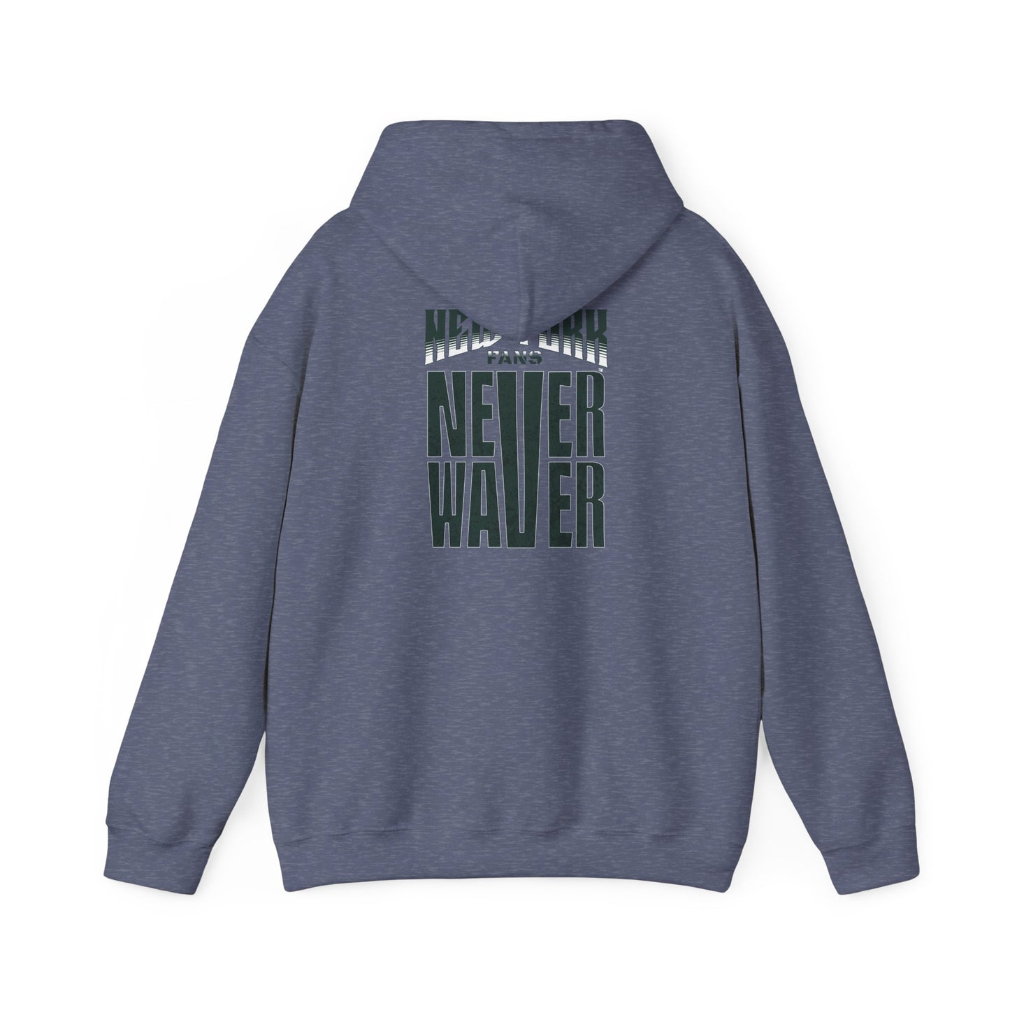 New York Fans Never Waver Unisex Heavy Blend™ Hooded Sweatshirt - Comfort and Style for Everyday Wear - Never Waver