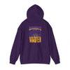 Minnesota Fans Never Waver w Leopard Football Unisex Heavy Blend™ Hooded Sweatshirt - Never Waver Design - Never Waver