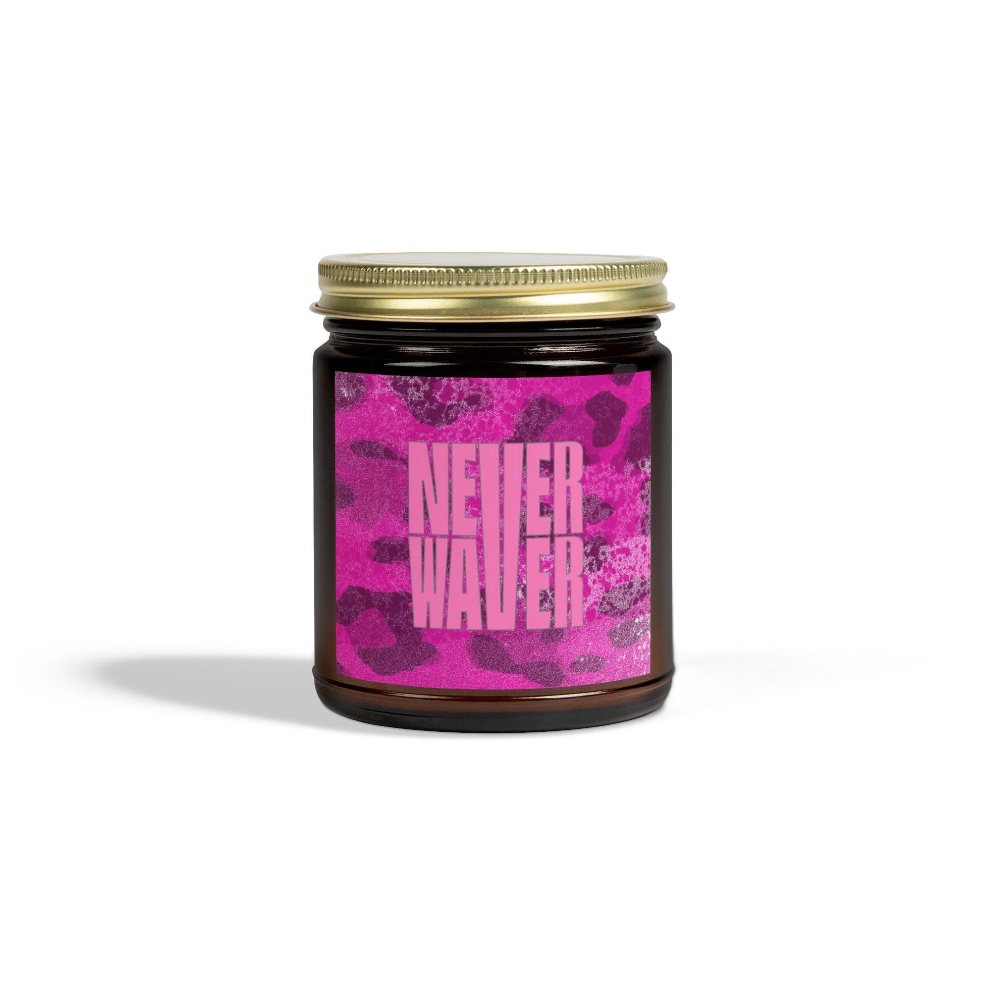 Never Waver Wild Vibes Scented Candles, Coconut Apricot Wax, Eco-Friendly Aromatherapy, Unique Home Decor, Gift for Her, Relaxation Gift - Never Waver