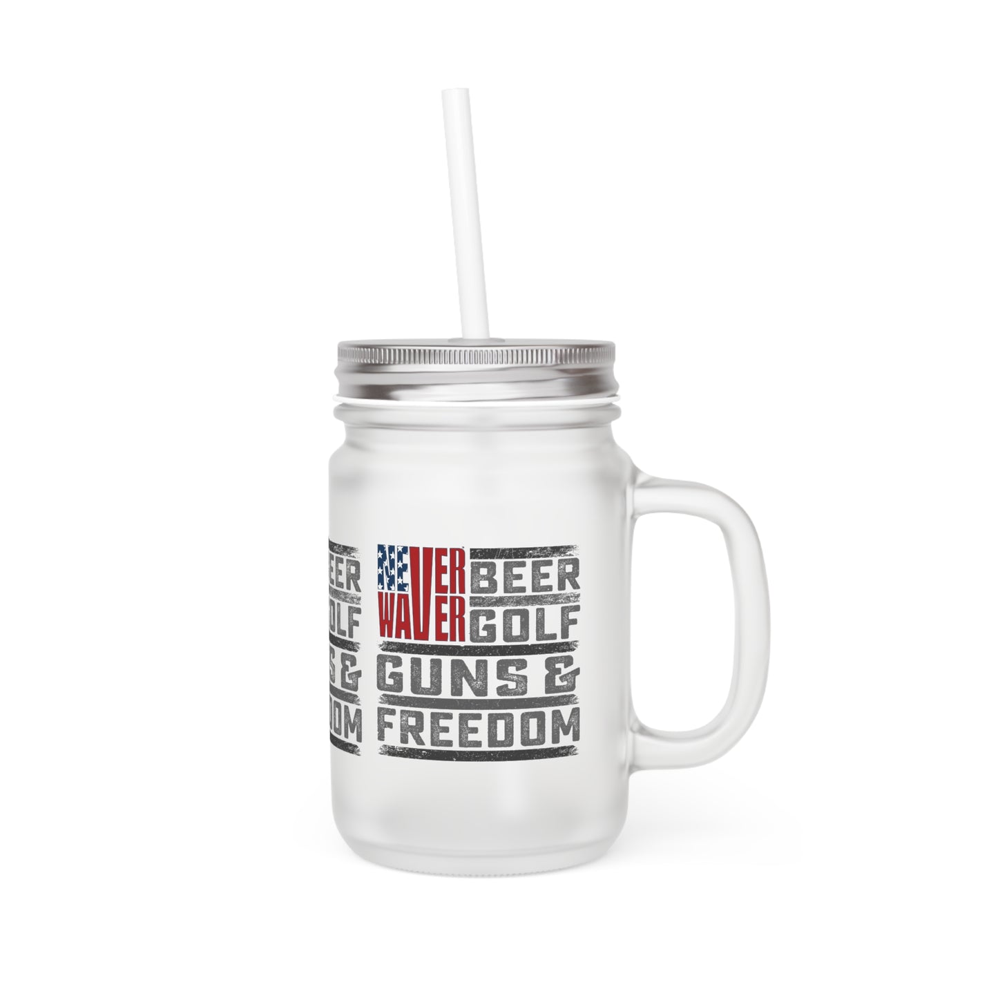 Never Waver Golf Mason Jar Cup - Perfect for Golf Lovers! - Never Waver