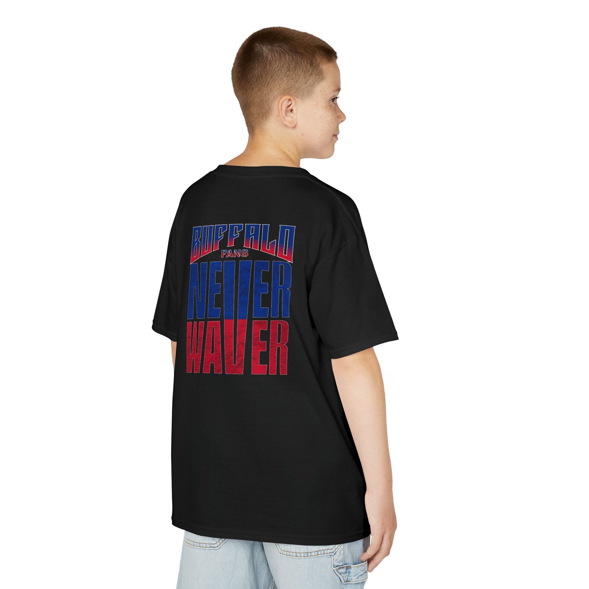 Buffalo Fans Never Waver Kids Heavy Cotton™ Tee 