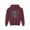 Hoodie - "Never Waver” Jesus a bold, eye-catching design that reflects a steadfast faith and confidence in Christ. " Sweatshirt for Young - Never Waver