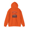 Unisex Heavy Blend™ Hooded Sweatshirt - Denver Fans Never Waver W Leopard Football Motivation - Never Waver
