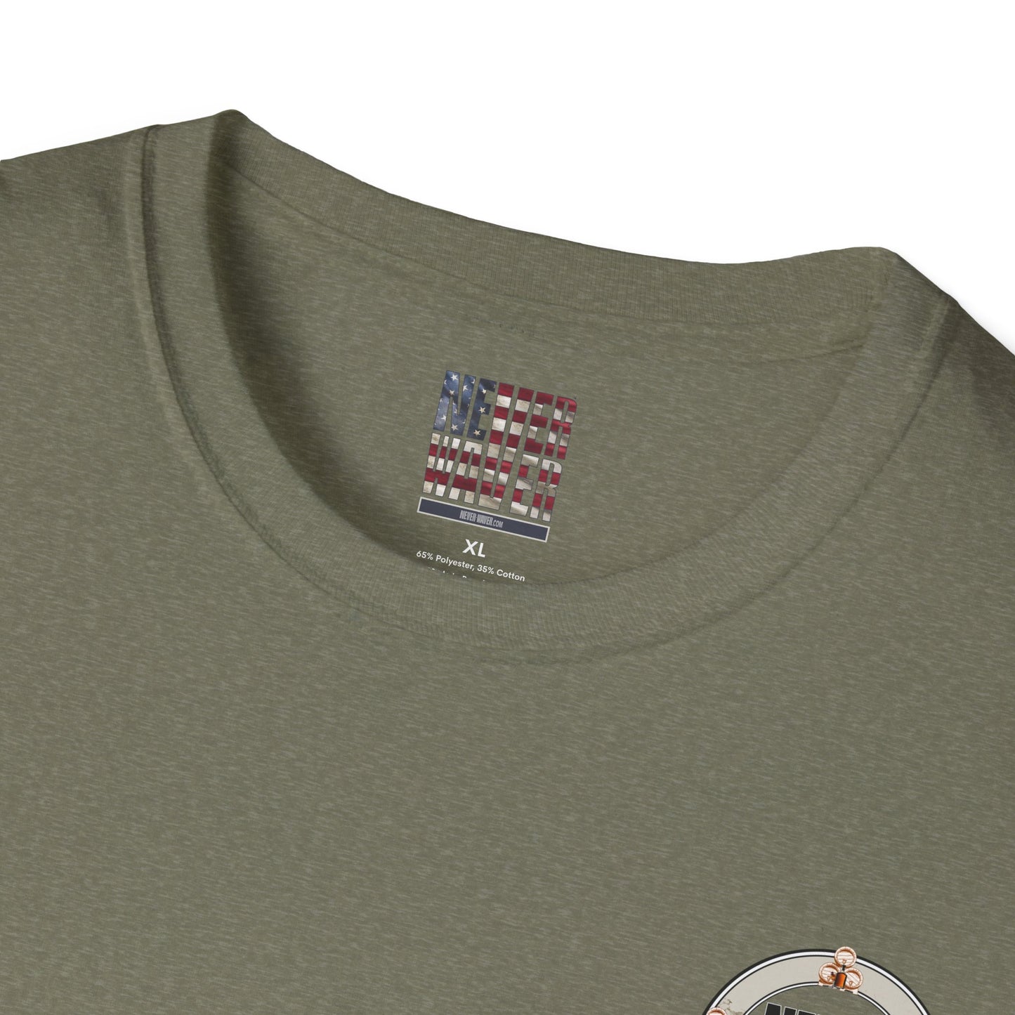 Never Waver Whisky Made Me Do It? Unisex Soft style T-Shirt - Never Waver