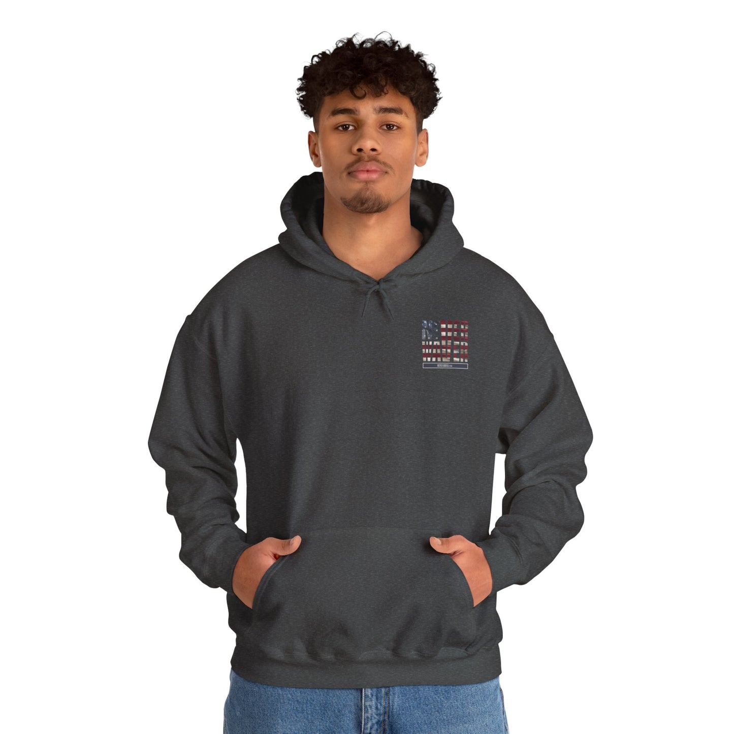 Never Waver Earn It Hooded Sweatshirt - Unisex Heavy Blend™ - Never Waver