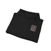 Patriotic Unisex Heavy Blend™ Hooded Sweatshirt - 'America Never Waver' - Never Waver