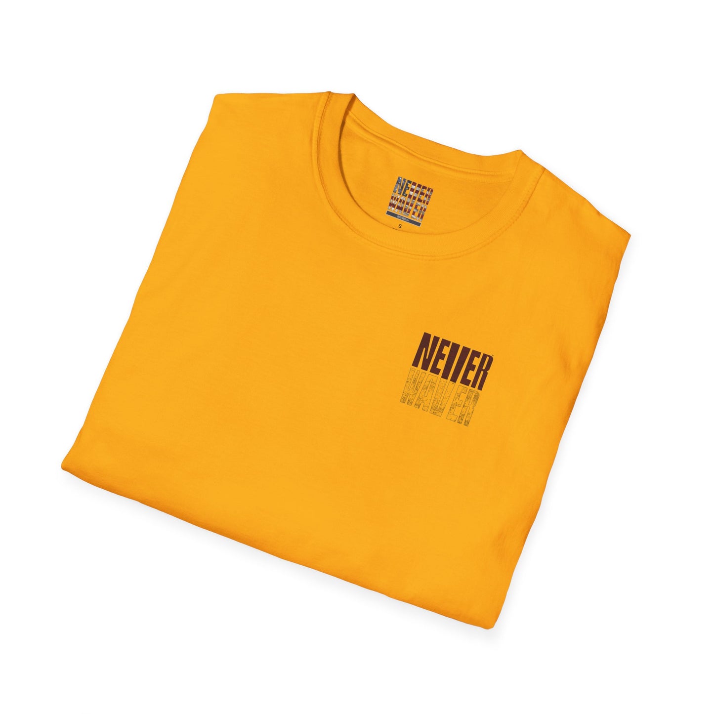 Washington Fans Never Waver Unisex Softstyle T-Shirt - Never Waver