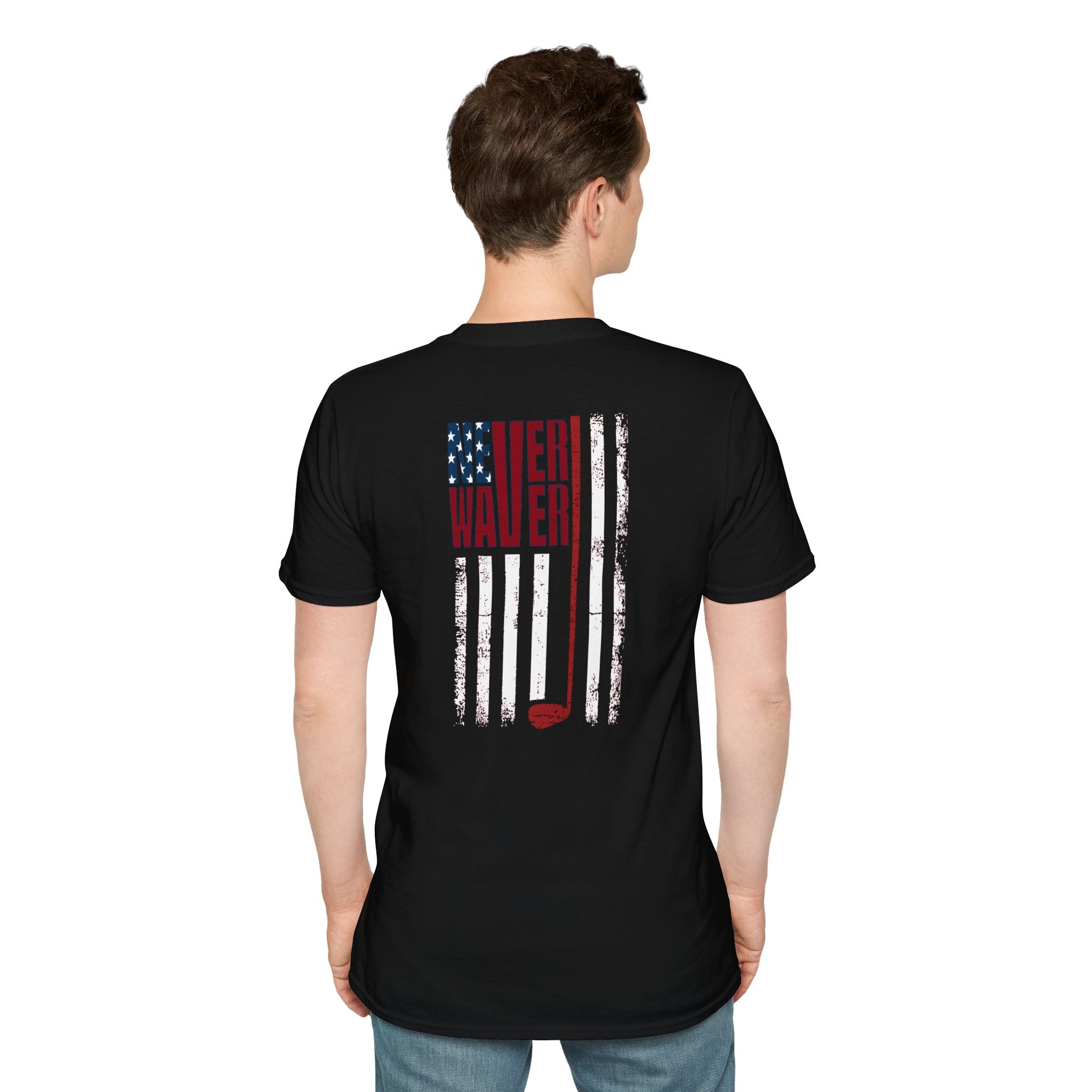 Never Waver Golf Unisex Soft style T-Shirt - Never Waver