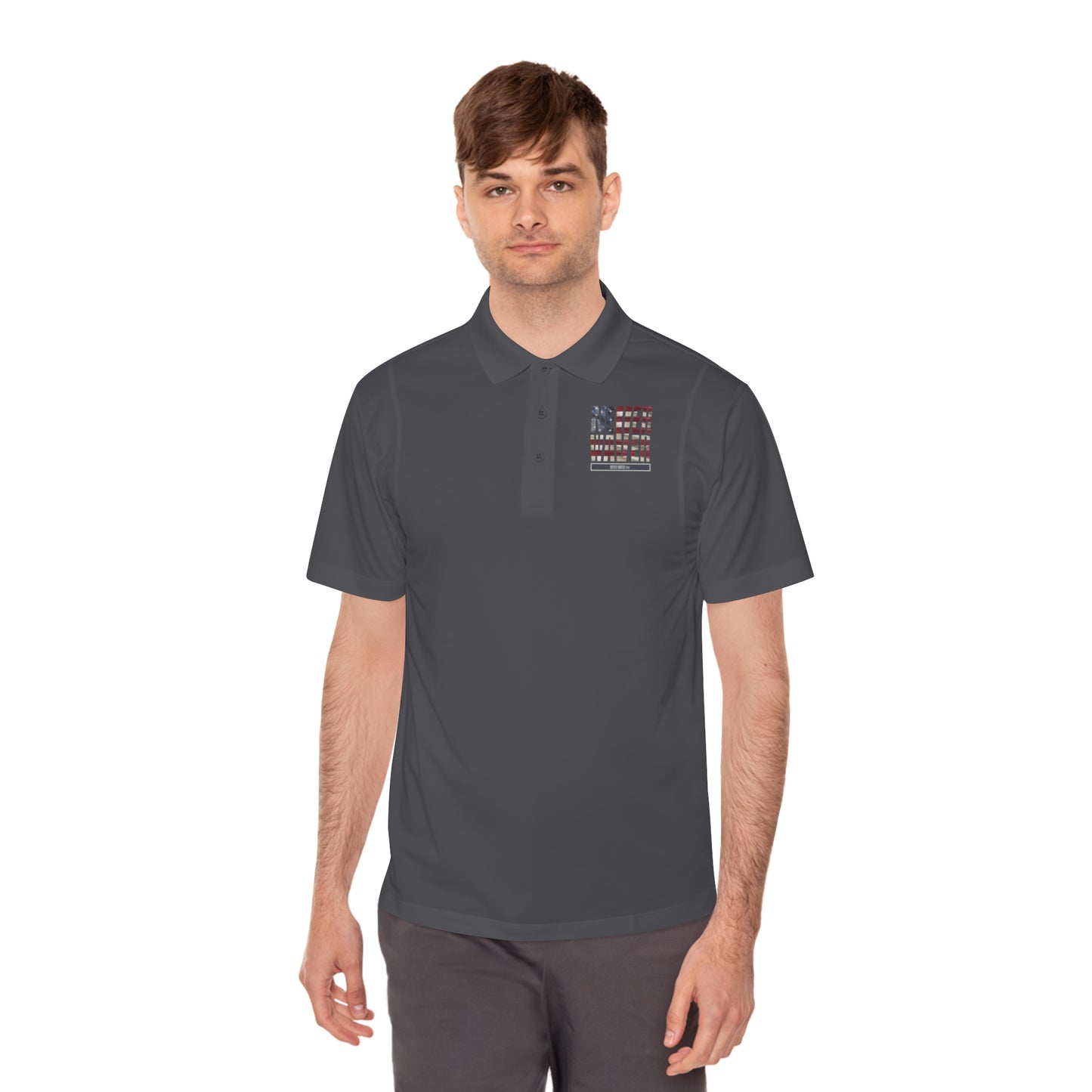 Never Waver Men's Sport Polo Shirt - Never Waver