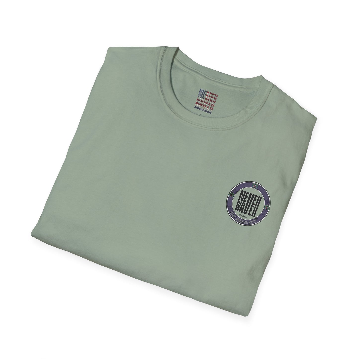 Never Waver Wine Made Me Do It Unisex Soft style T-Shirt - Never Waver