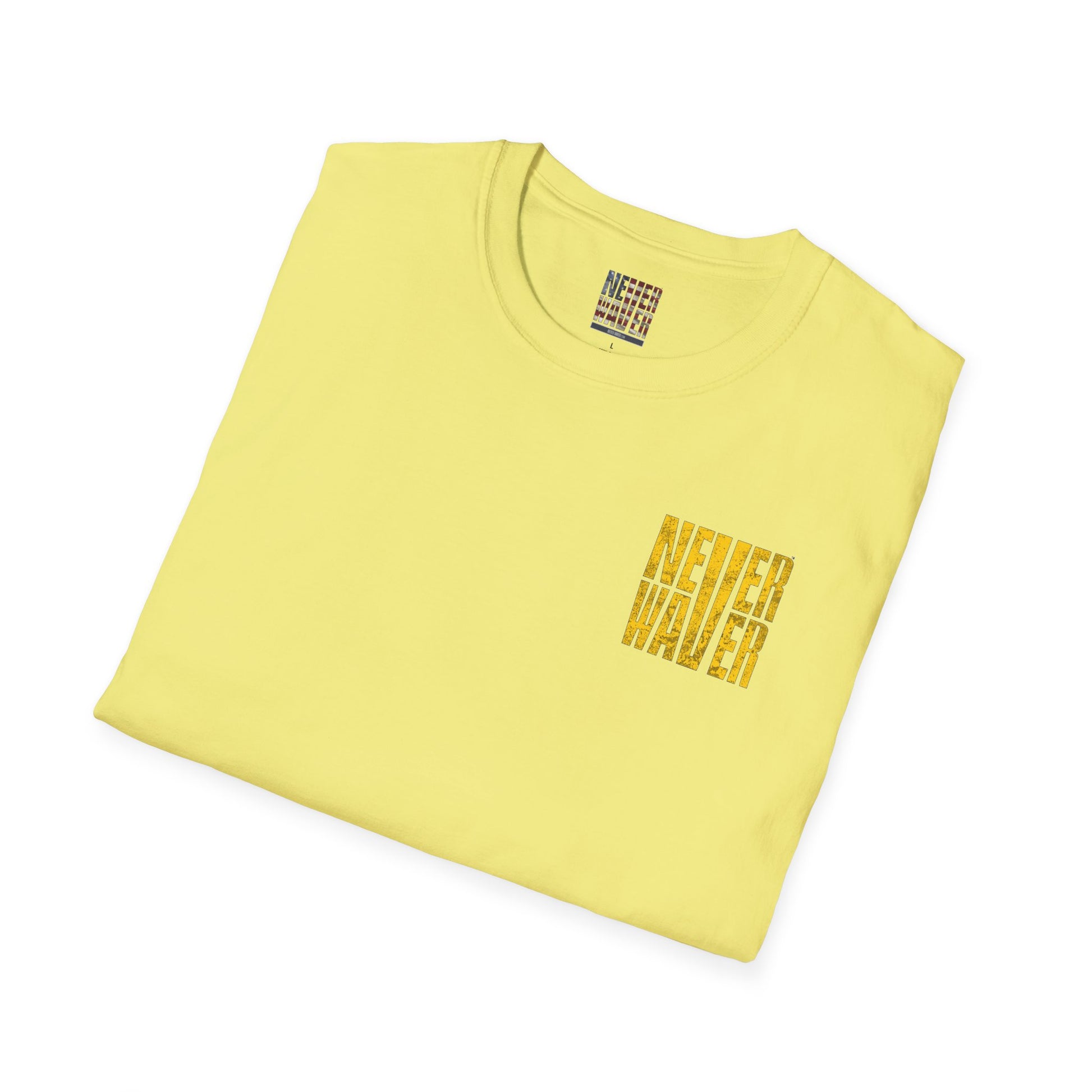 Los Angeles Fans Never Waver Unisex Softstyle T-Shirt - Never Waver