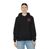 Unisex Heavy Blend™ Hoodie - 'New York Fans Never Waver' American Flag Design - Never Waver