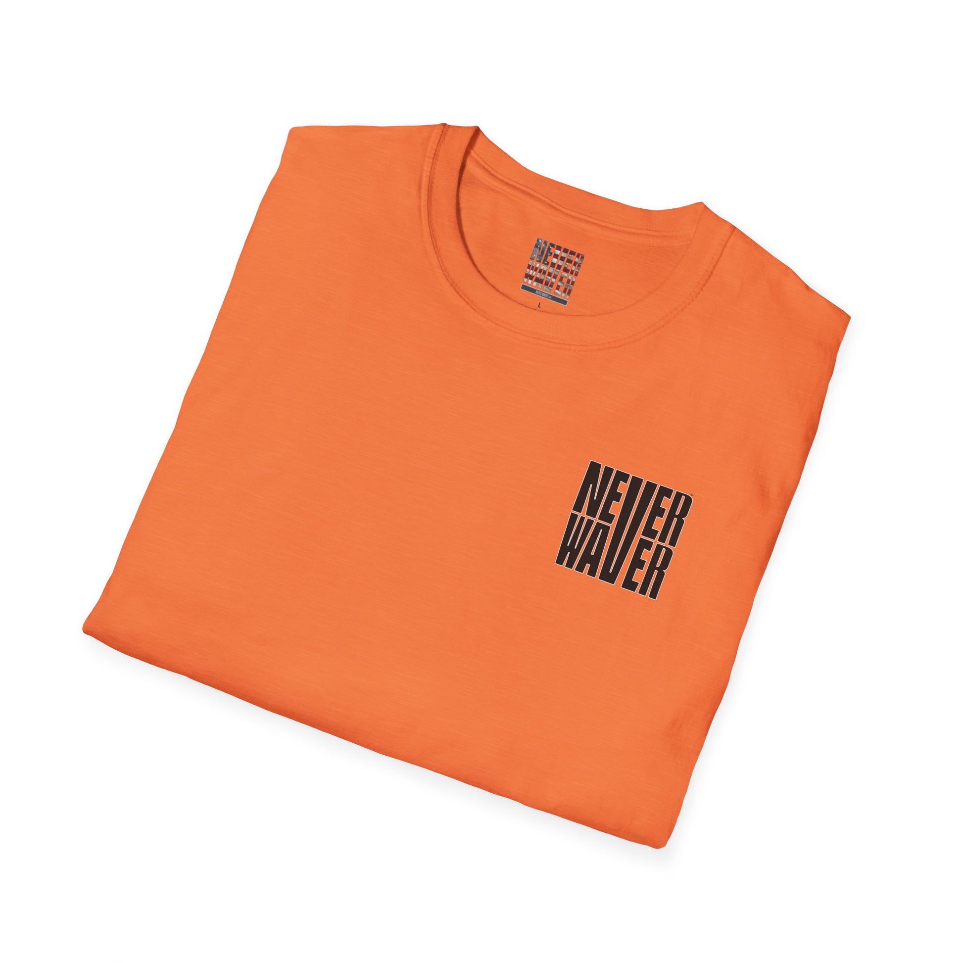Never Waver PAPA Because Grandpa Is For Old Guys  Unisex Softstyle T-Shirt - Never Waver