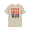 Denver Fans Never Waver Unisex Softstyle T-Shirt - Never Waver