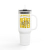 Los Angeles Fans Never Waver W-Leopard Football Insulated Travel Mug, 40oz