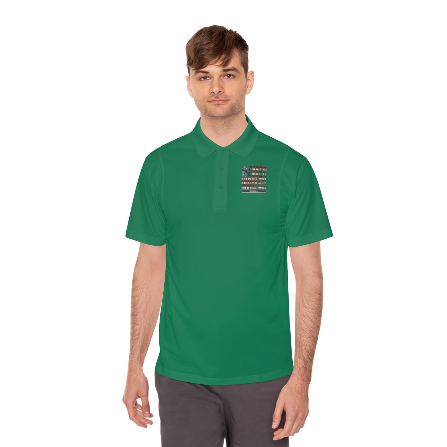 Never Waver Men's Sport Polo Shirt - Never Waver