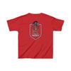 Patriotic Kids Heavy Cotton Tee - 'America Never Waver' USA Graphic Tee - Never Waver