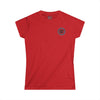 Never Waver Save Water Drink Wine Women's Soft Style Tee - - Never Waver