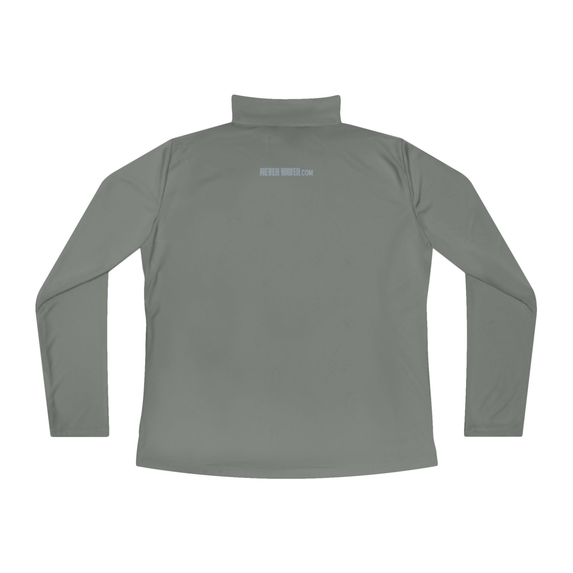 Ladies Quarter-Zip Pullover - Never Waver Activewear - Never Waver