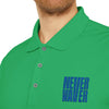 Performance Polo Shirt - "NEVER WAVER" Design