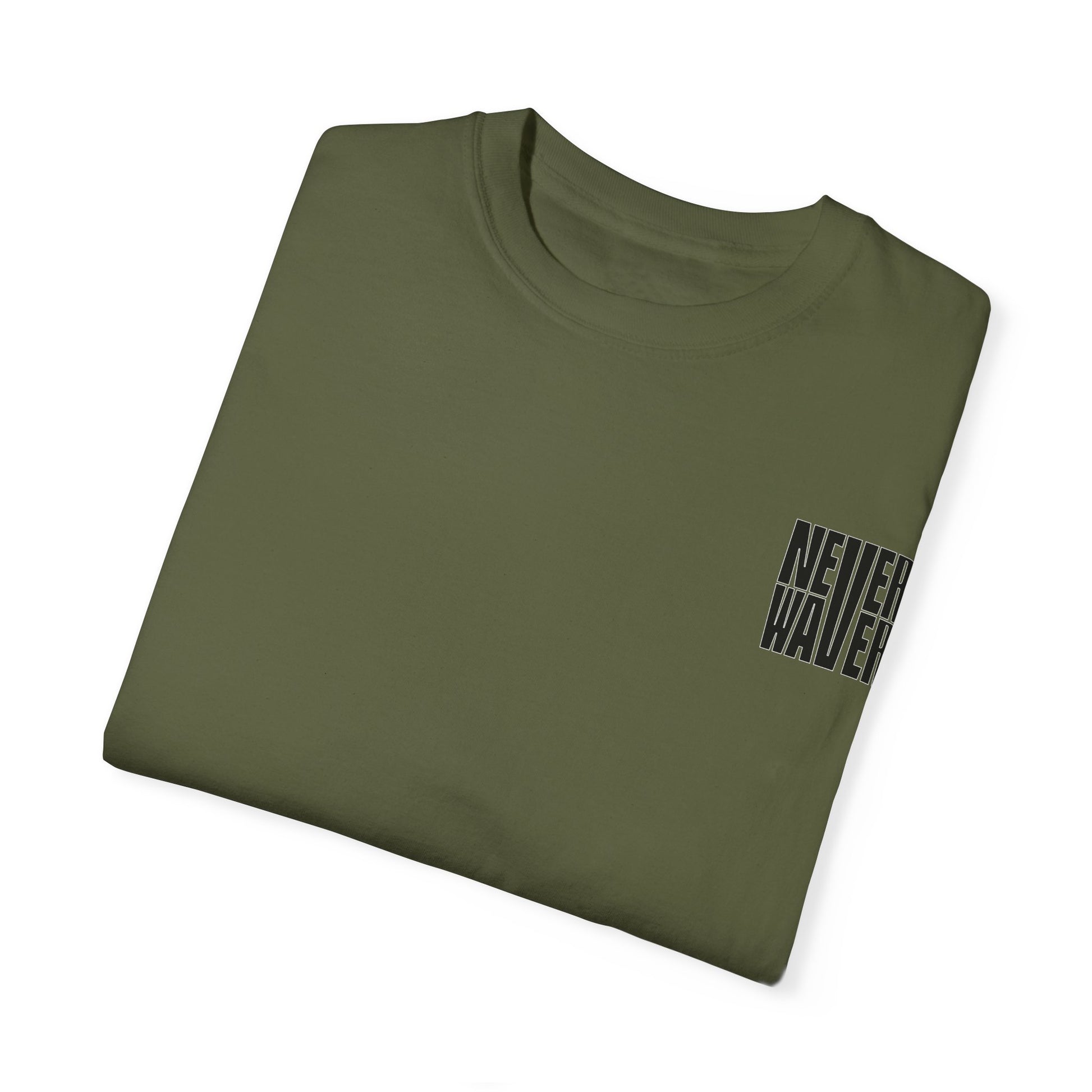 Unisex Garment-Dyed T-Shirt - 'Never Waver Mamacita Needs a Margarita' Design - Never Waver