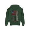 Youth Golf Hoodie - "Never Waver Golf" Sweatshirt for Young Golfers - Never Waver