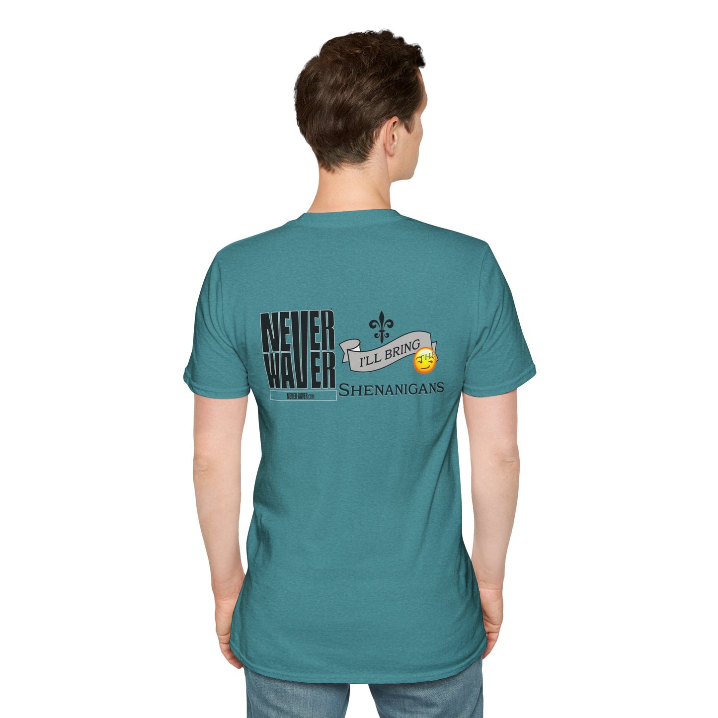 Never Waver I'll Bring The Shenanigans Unisex Softstyle T-Shirt - Never Waver