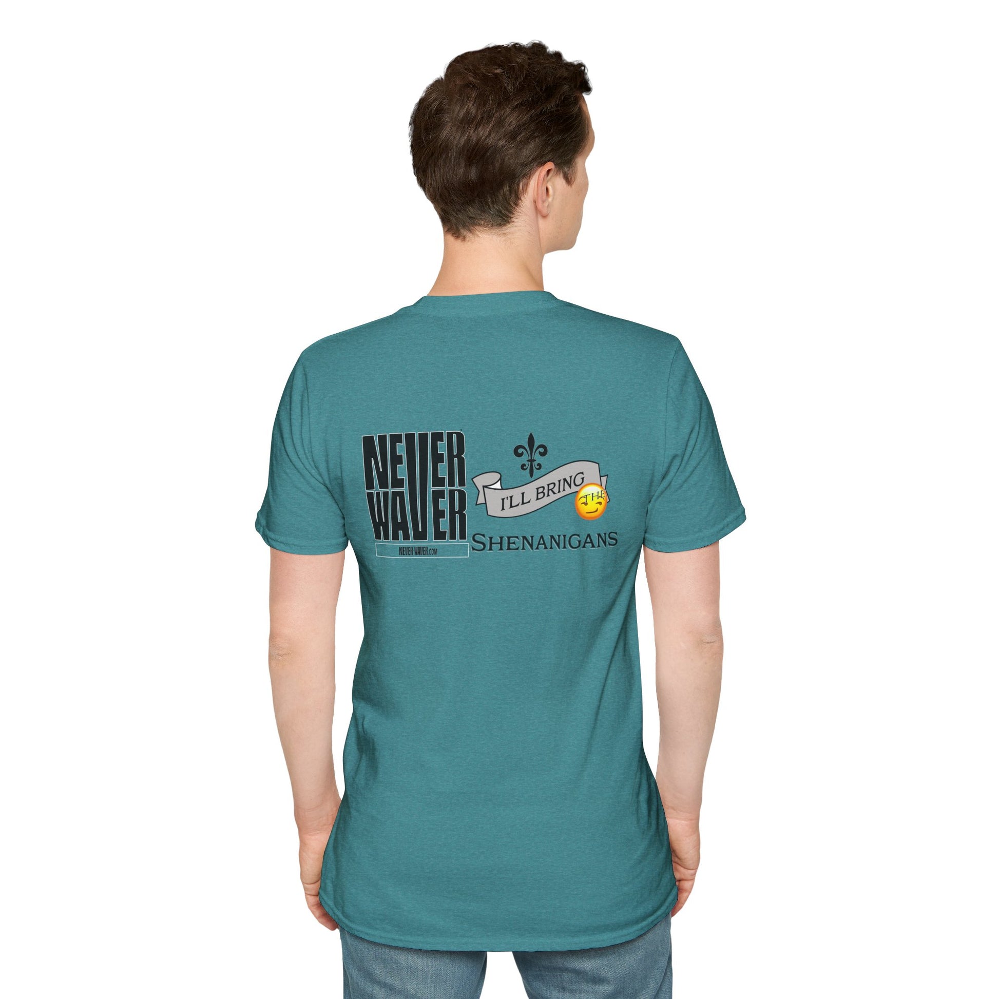 Never Waver I'll Bring The Shenanigans Unisex Softstyle T-Shirt - Never Waver