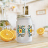 Never Waver Just A Mom Trying Not to Raise A&&holes Mason Jar with Straw - Perfect Gift for Mother's Day or Independence Day - Never Waver