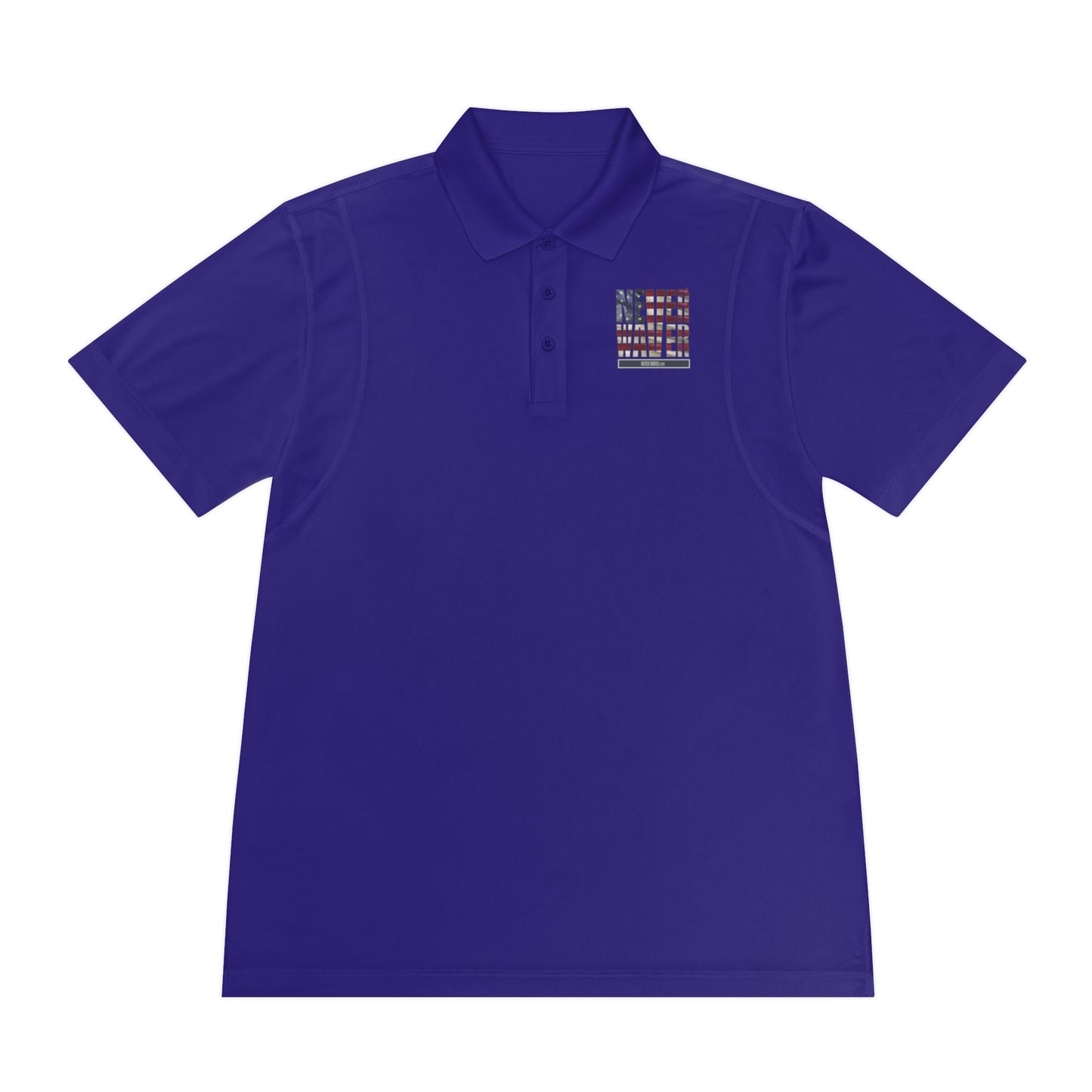 Never Waver Men's Sport Polo Shirt - Never Waver