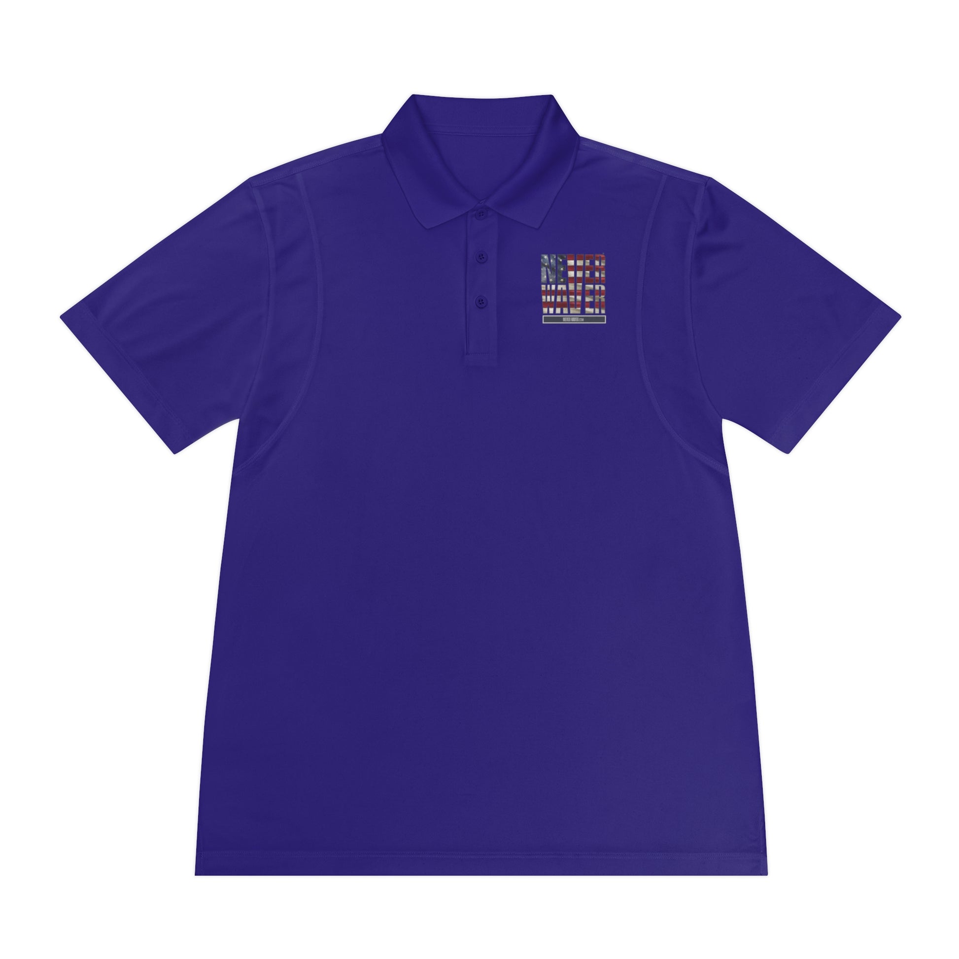 Never Waver Men's Sport Polo Shirt - Never Waver