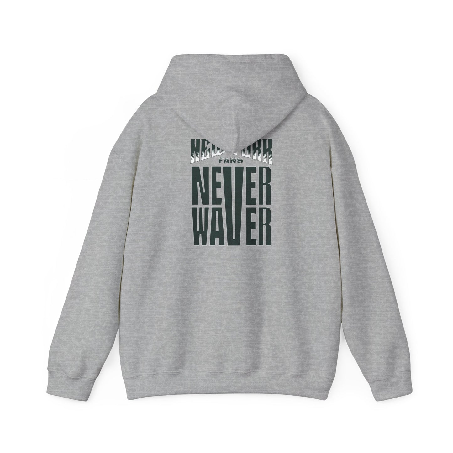 New York Fans Never Waver Unisex Heavy Blend™ Hooded Sweatshirt - Comfort and Style for Everyday Wear - Never Waver