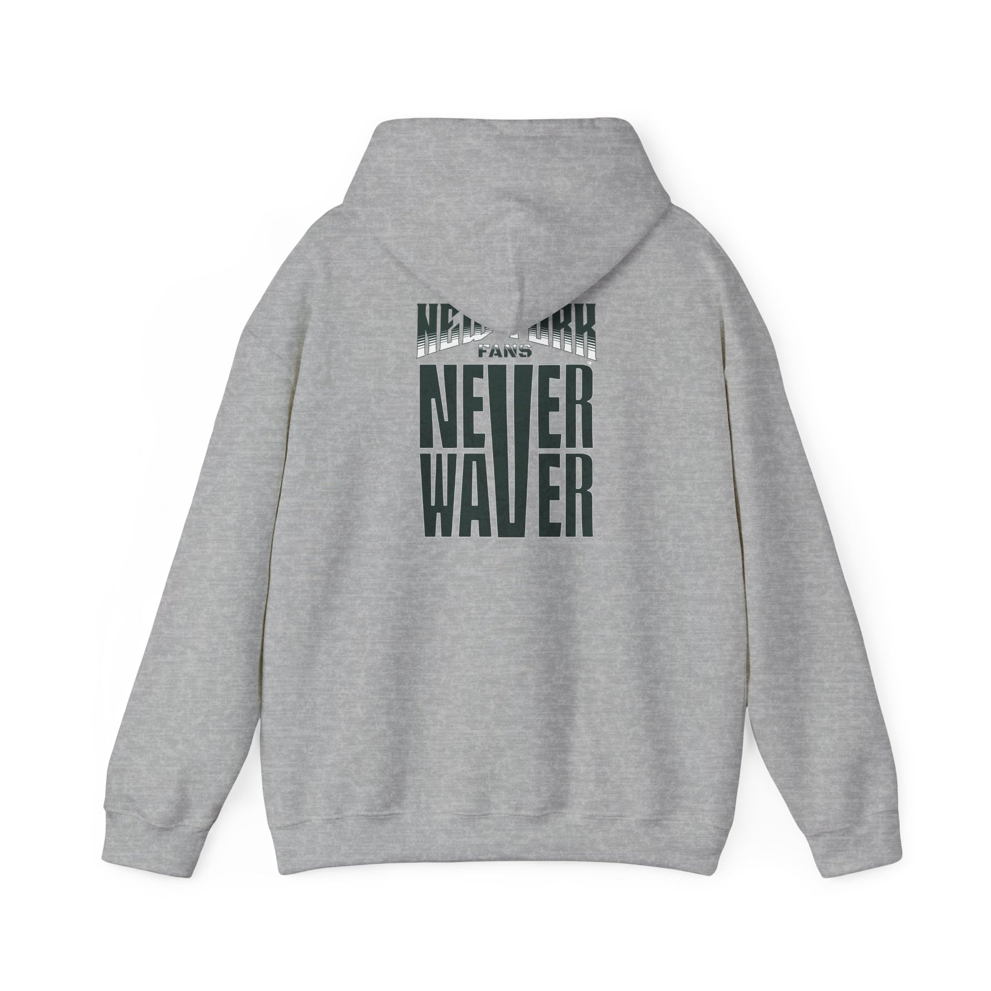 New York Fans Never Waver Unisex Heavy Blend™ Hooded Sweatshirt - Comfort and Style for Everyday Wear - Never Waver