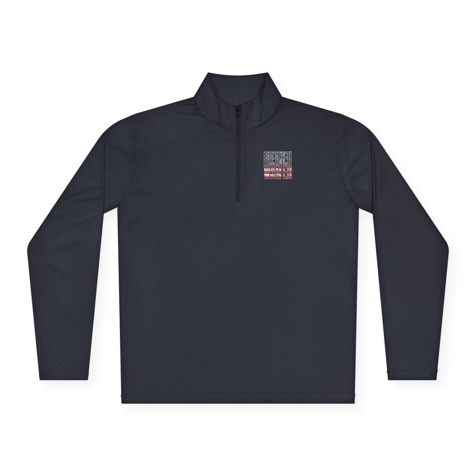 Never Waver Unisex Quarter-Zip Pullover - Never Waver