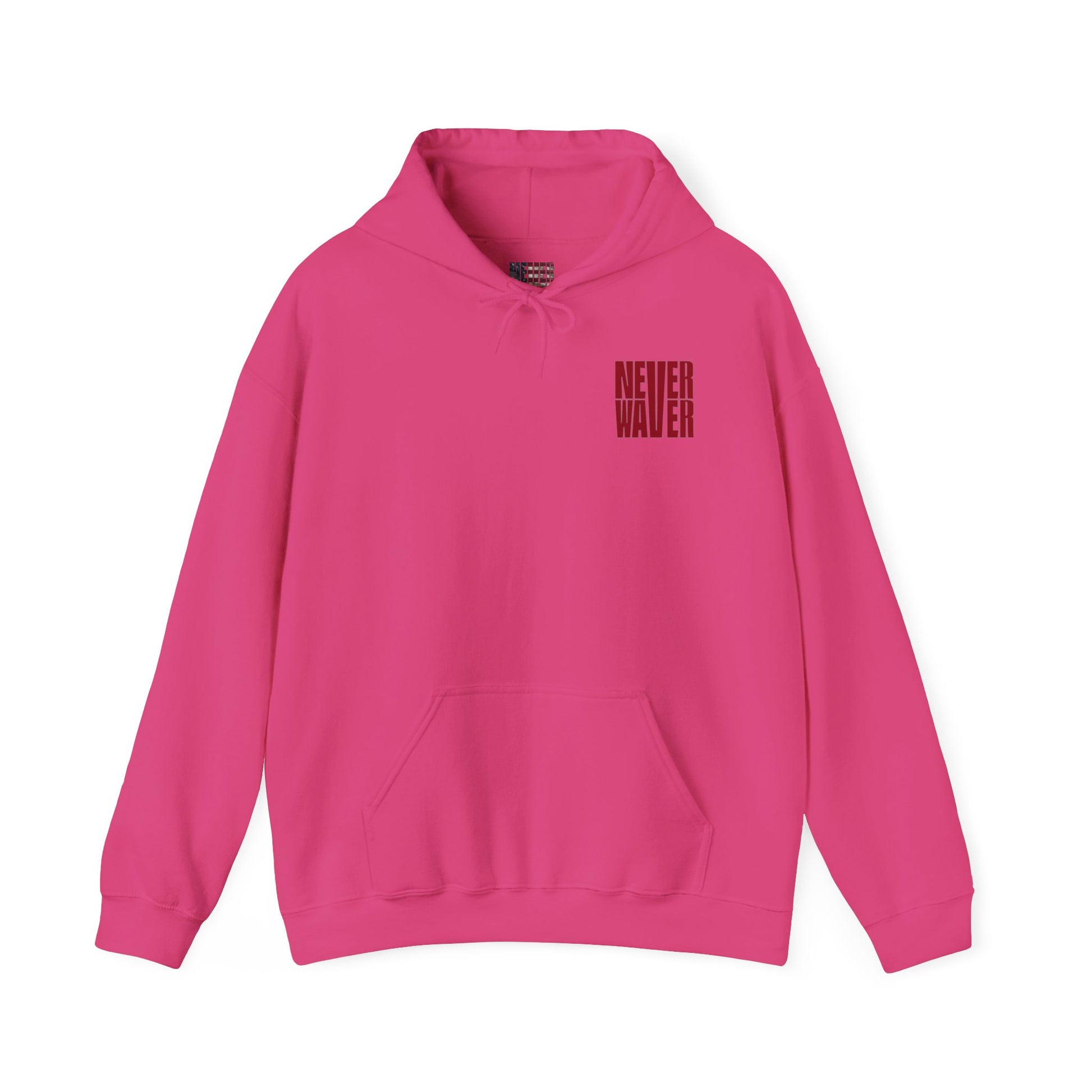 Unisex Heavy Blend™ Hoodie - 'Never Waver Just A Mom Trying Not to Raise A&&holes' - Never Waver