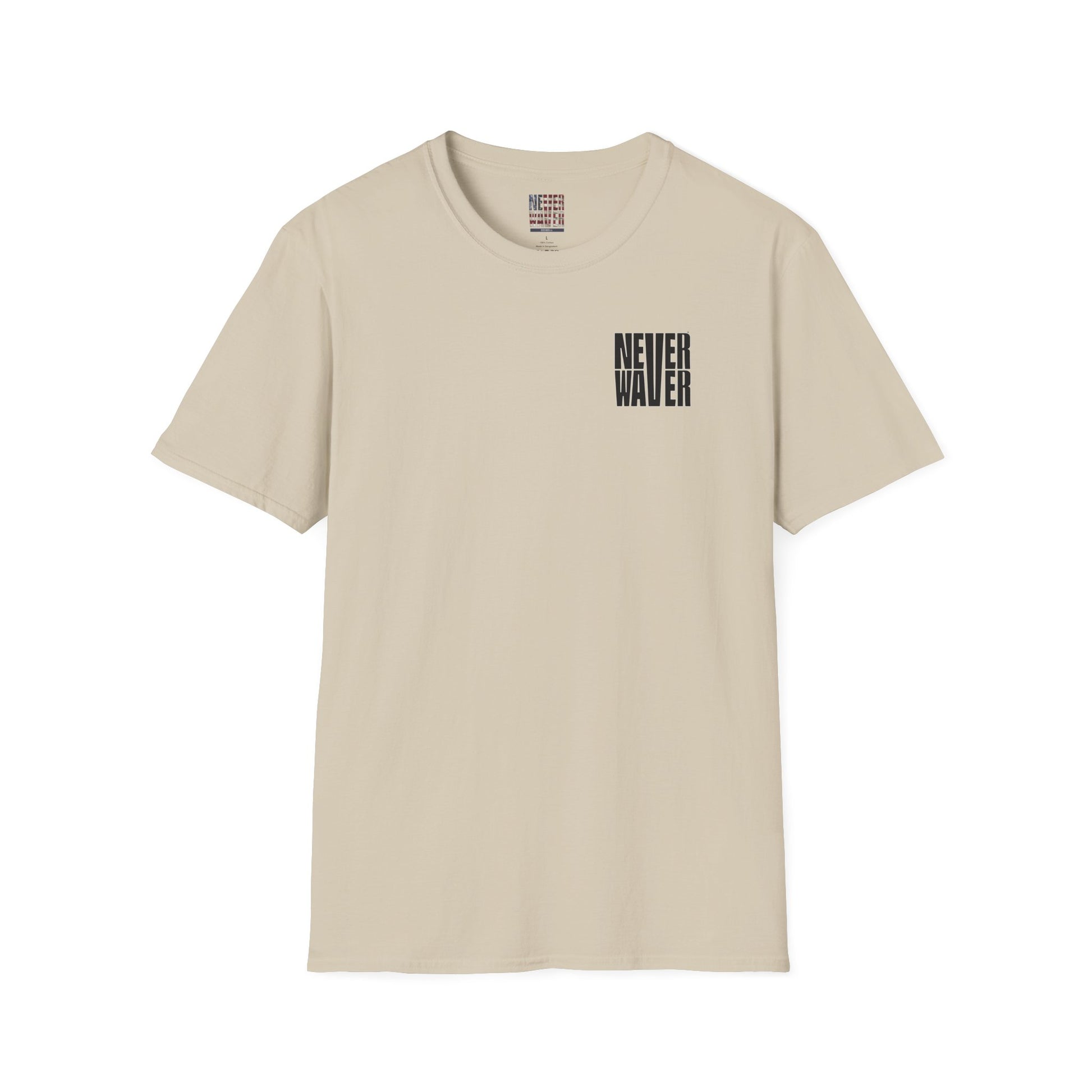Never Waver PAPA Because Grandpa Is For Old Guys  Unisex Softstyle T-Shirt - Never Waver