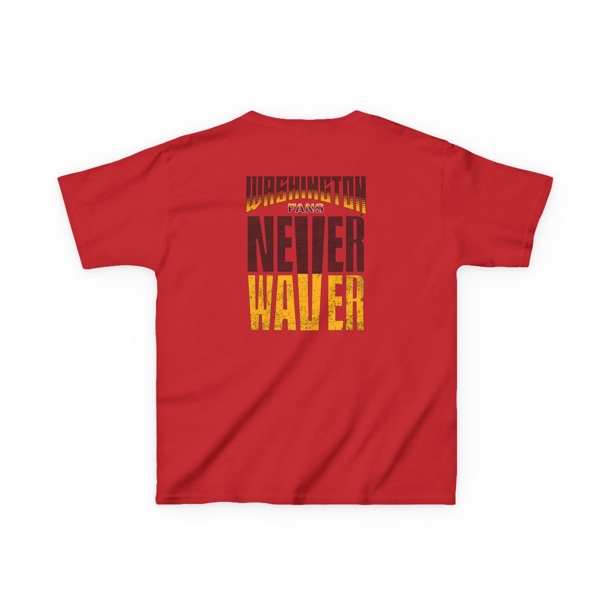 Washington Fans Never Waver Kids Heavy Cotton™ Tee - Never Waver