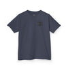 Kids Tee Never Waver” Jesus t-shirt might feature a bold, eye-catching design that reflects a steadfast faith and confidence in Christ.  - Never Waver