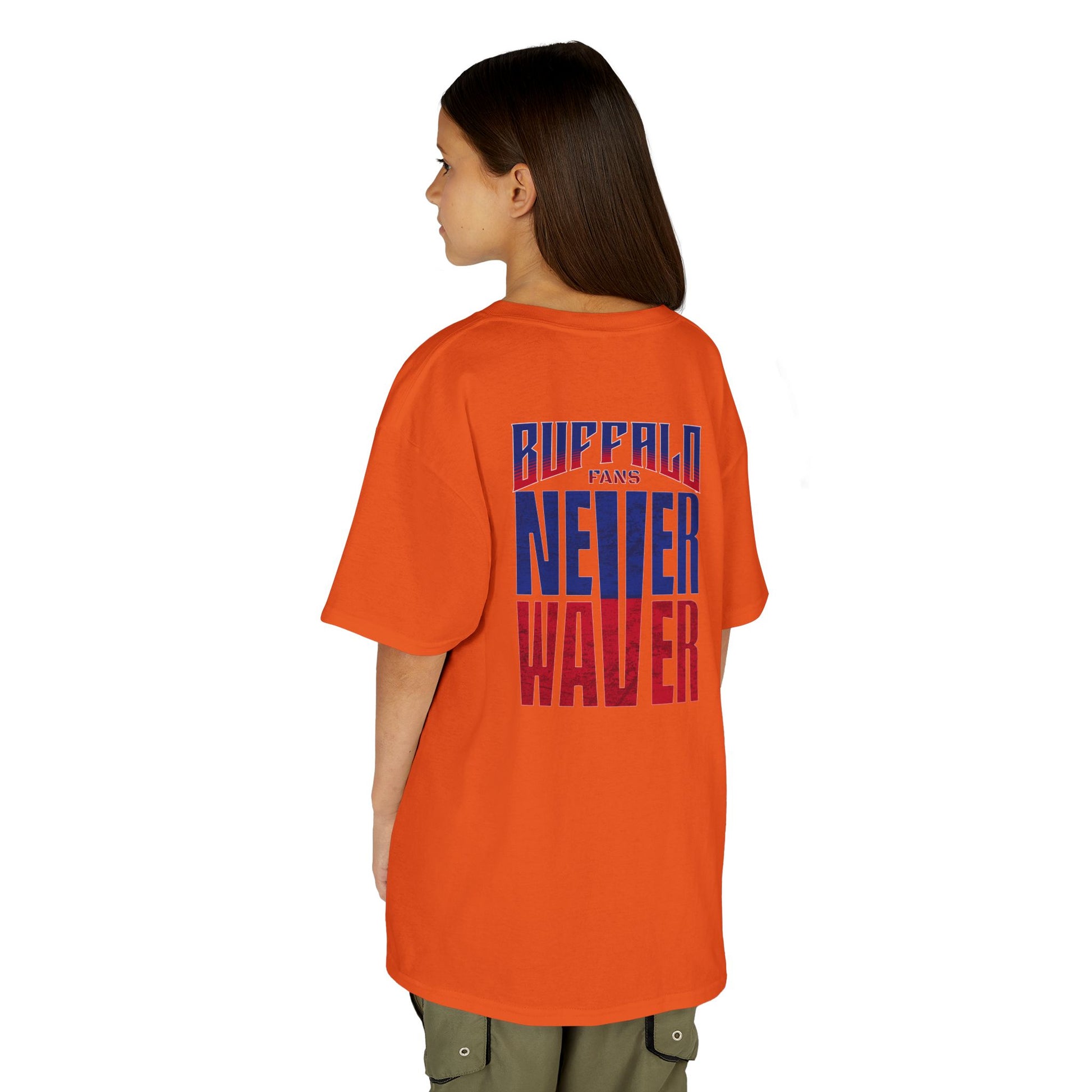 Buffalo Fans Never Waver Kids Heavy Cotton™ Tee - Never Waver