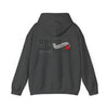 Unisex Heavy Blend™ Hooded Sweatshirt - "Never Waver I'll Bring The Trouble" Inspirational Hoodie - Never Waver